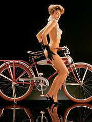 One from the Playboy vault: A never-before-seen pictorial featuring classic Playmates with vintage bikes, shot in 1984.…